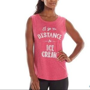 Pink Graphic Tee | Workout Tank | Tek Gear